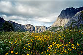 Le isole Lofoten Norvegia. Il minuscolo Djupfjorden vicino Henningsvaer (Austvagoya), dove, posate le bici, abbiamo percorso il breve sentiero che lo costeggia. 